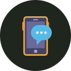 Whois de dominio y rastreador de expiración: mensaje de notificación push (icono)