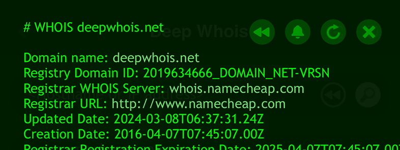 Whois in kleur (iOS)